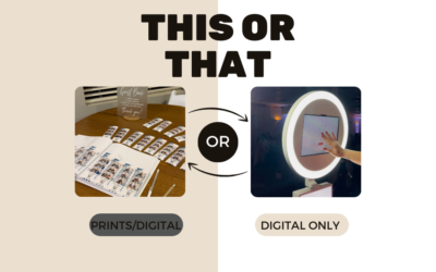 Print Packages vs. Digital: Choosing the Best for Your Photo Booth Memories