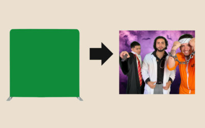 Why and When to Choose a Green Backdrop for Your Photo Booth